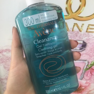 Sữa Rửa Mặt Cho Da Nhờn, Mụn Avène Cleanance Cleansing Gel 300ml