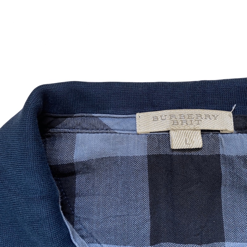 Áo zip sweater burberry vintage