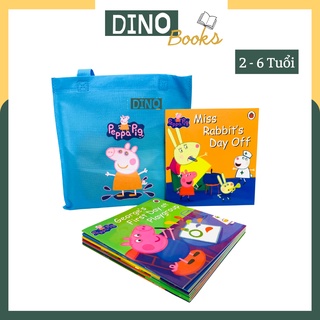 Túi tặng kèm bộ Peppa pig 10 cuốn