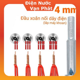 ĐNVP - Đầu xoắn nối dây điện 2.5mm lắp máy khoan (P076)