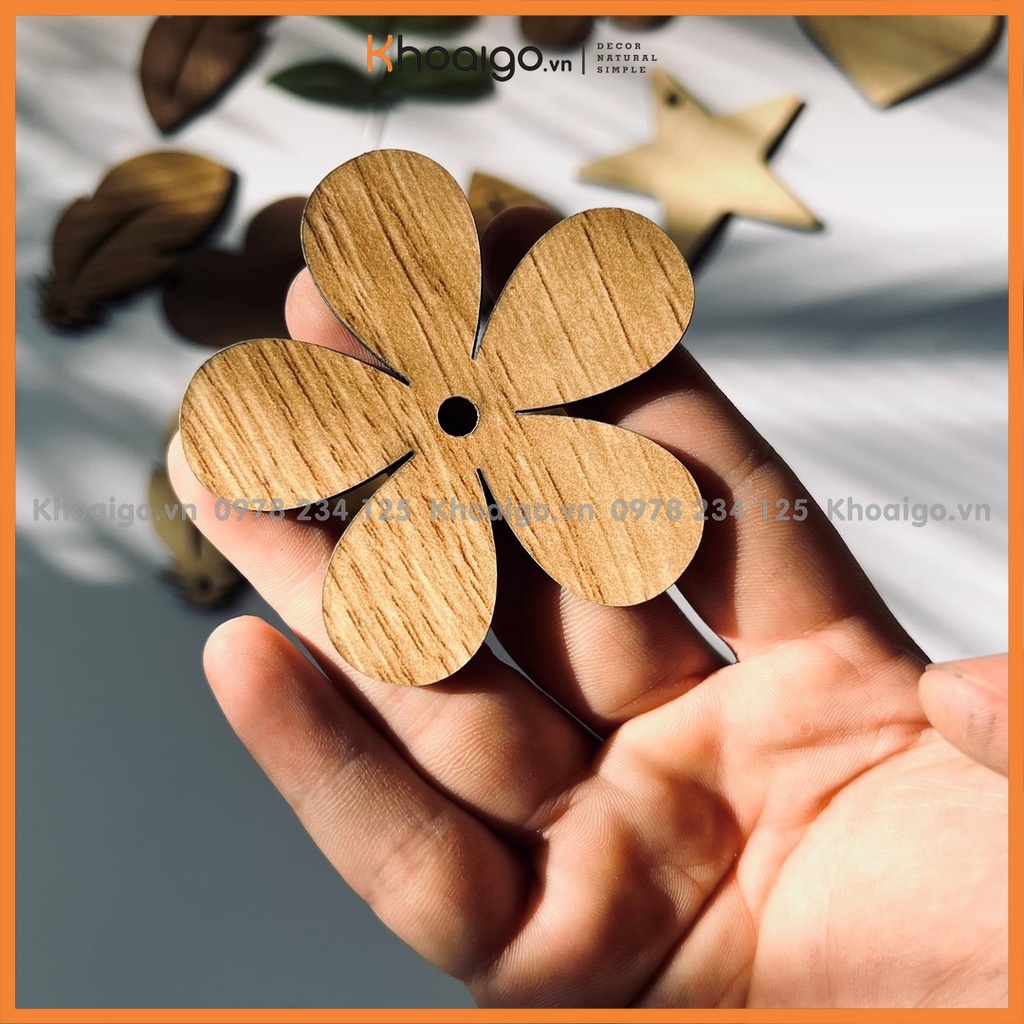 Miếng Gỗ Trang Trí Decor Phòng, Cửa Hàng