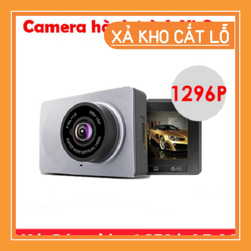 SIÊU ƯU ĐÃI Camera hành trình Xiaomi Yi car DVR 1296p Yi Dash SIÊU ƯU ĐÃI