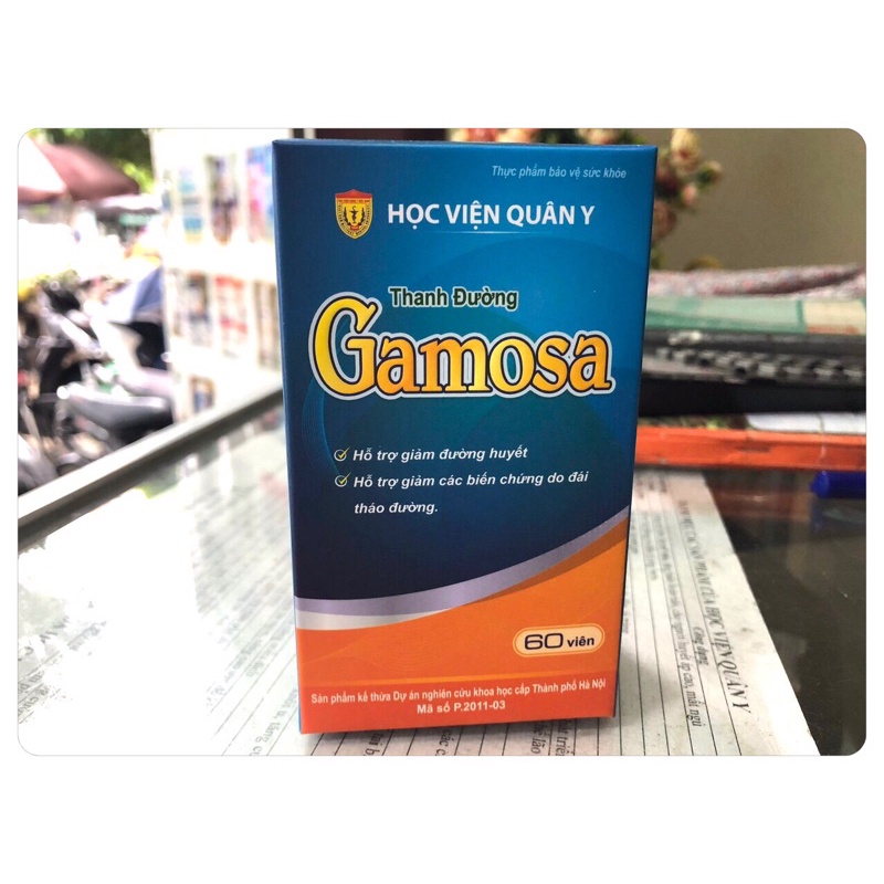 {Chính Hãng} Thanh đường Gamosa Học viện quân y {Giúp ổn định đường huyết và phòng ngừa tiểu đường}