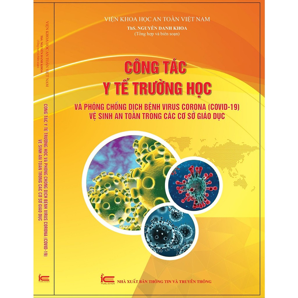 Sách - Công tác y tế trường học và phòng chống dịch bệnh virus corona (covid-19) vệ sinh an toàn trong các cơ sở GD