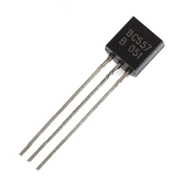 Transistor BC557 TO-92 45V 0.1A NPN