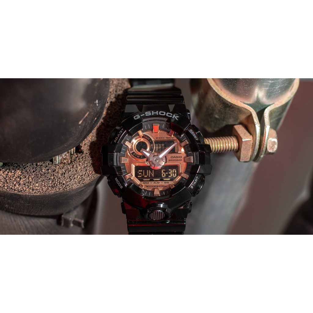 Đồng Hồ Casio Nam Dây Nhựa GSHOCK GA-700MMC-1ADR Chính Hãng