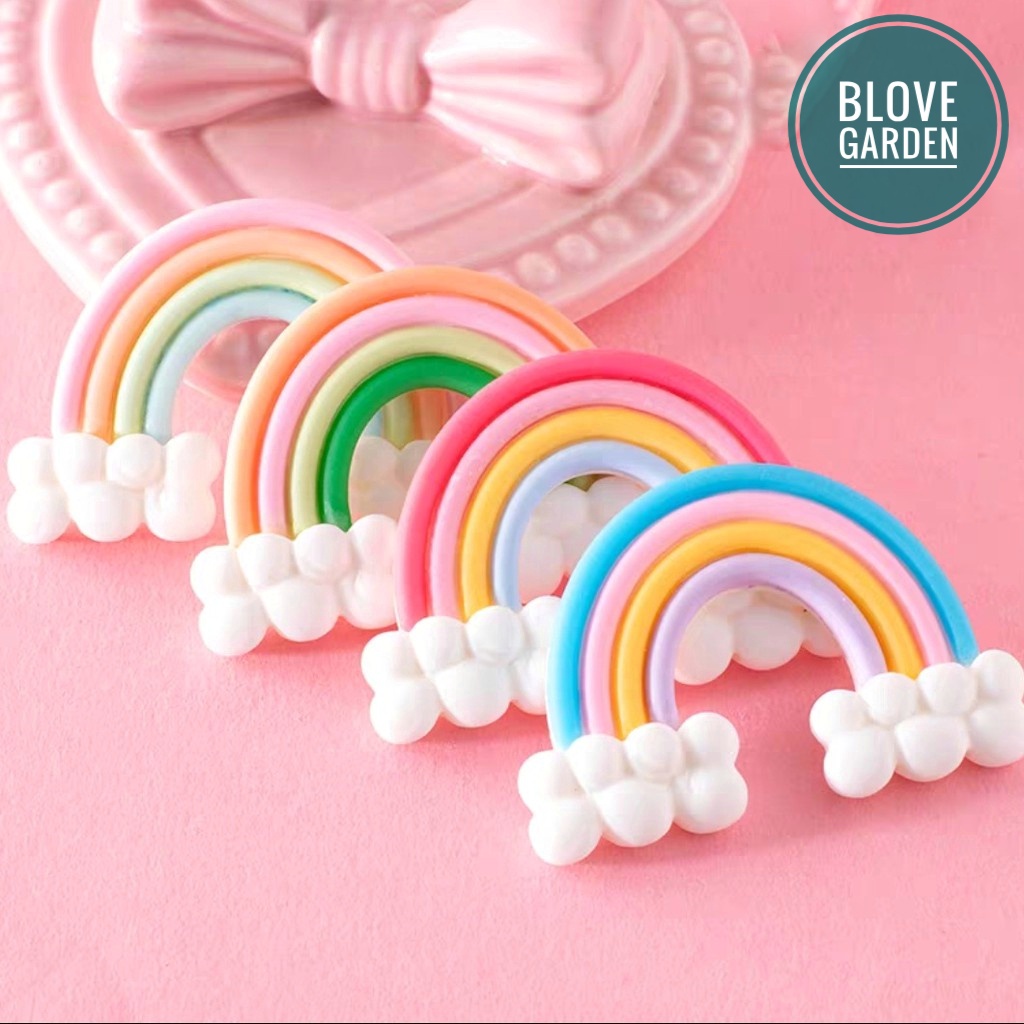 Tiểu cảnh trang trí - Cầu vồng trang trí terrarium, sen đá xương rồng, cây cảnh mini, làm quà tặng, trang trí mô hình