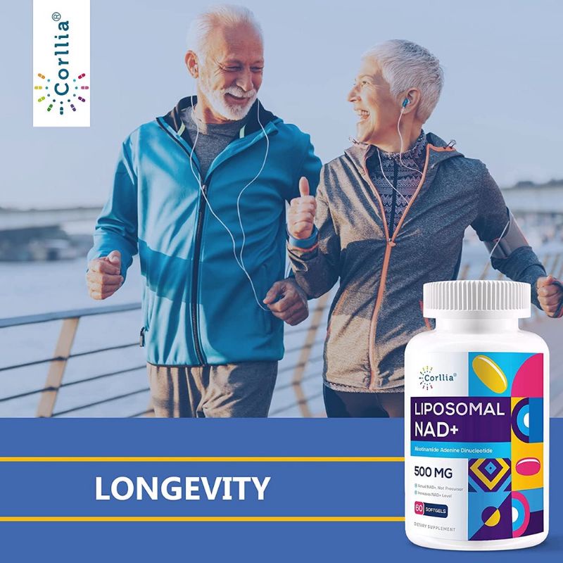 Viên NMN Corllia Liposomal NAD + 500mg Chống Lão Hóa, Sửa Chữa Tế Bào Dạng Active  Nicotinamide Mononucleotide