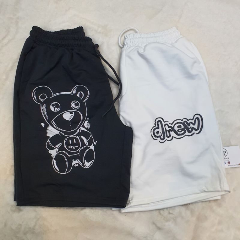 XPstore Quần short unisex Nam Nữ DREW Gấu (Ảnh thật)