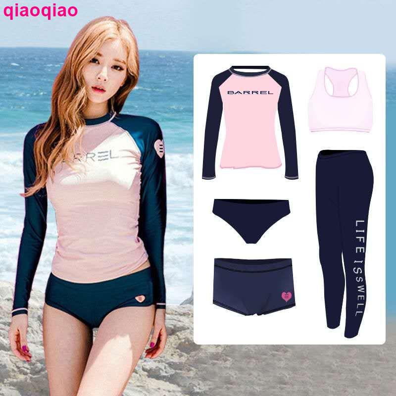 Đồ Bơi Một Mảnh Dài Tay Phong Cách Hàn Quốc Quyến Rũ Dành Cho Nữ | BigBuy360 - bigbuy360.vn