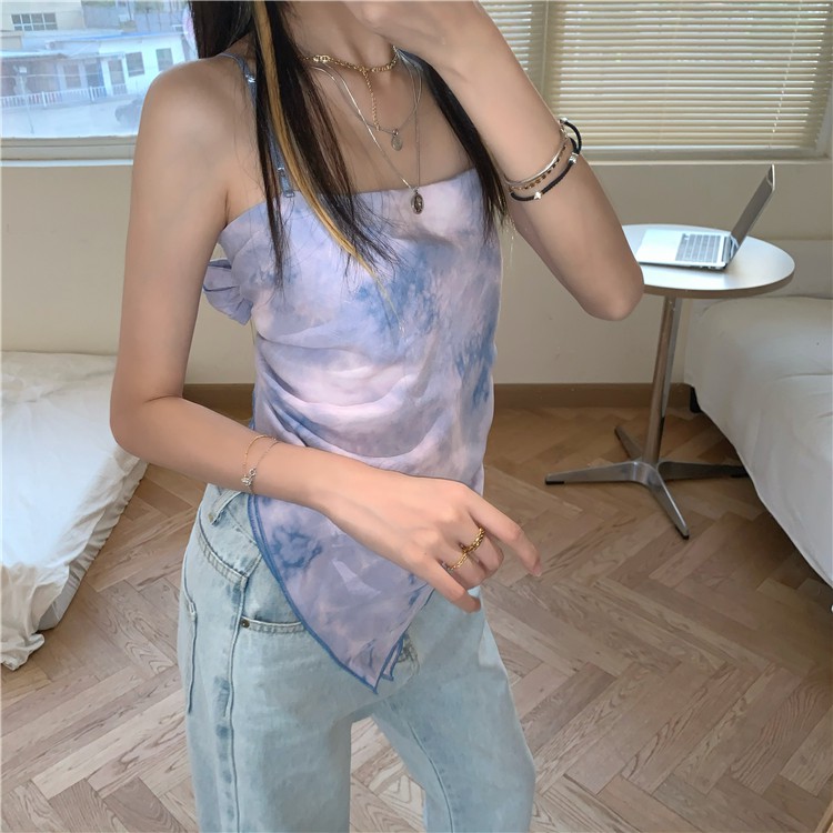 Áo kiểu nữ yếm Emilyshop ulzzang