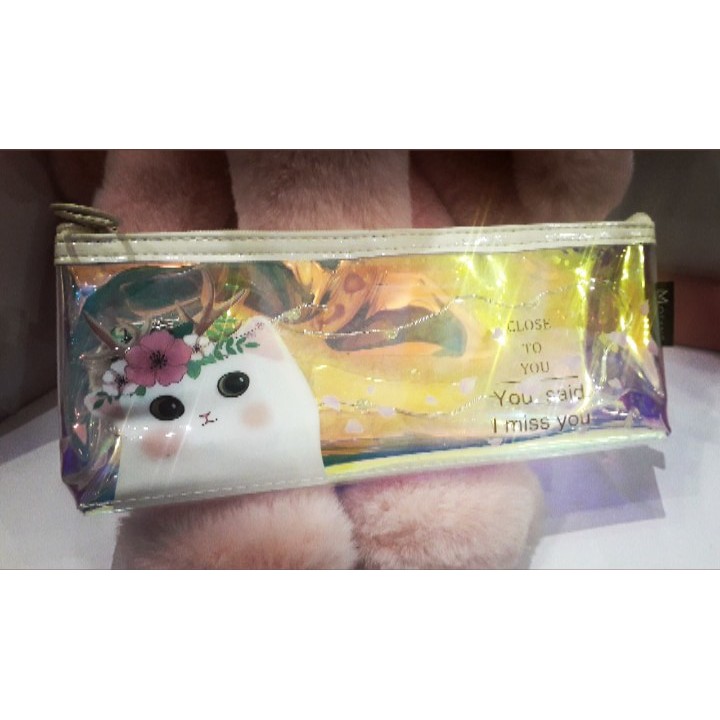 Hộp đựng bút Hologram Cat