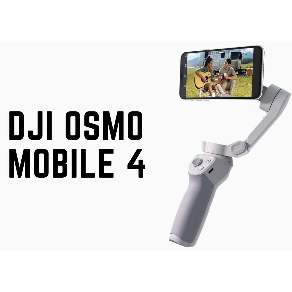 Thiết bị chống rung DJI Osmo Mobile 4 - Gimbal 3 trục cho điện thoại - Hàng chính hãng