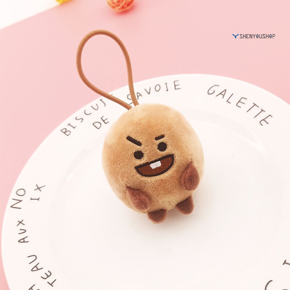 Móc Khóa Hình Các Nhân Vật Bt21 Của Bts Nhồi Bông Đáng Yêu