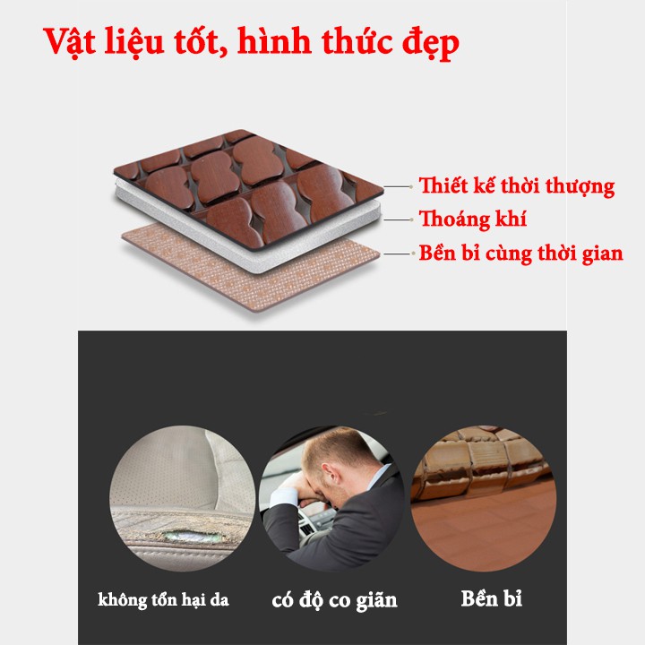 Thảm Trúc Lót Ghế Ô TÔ