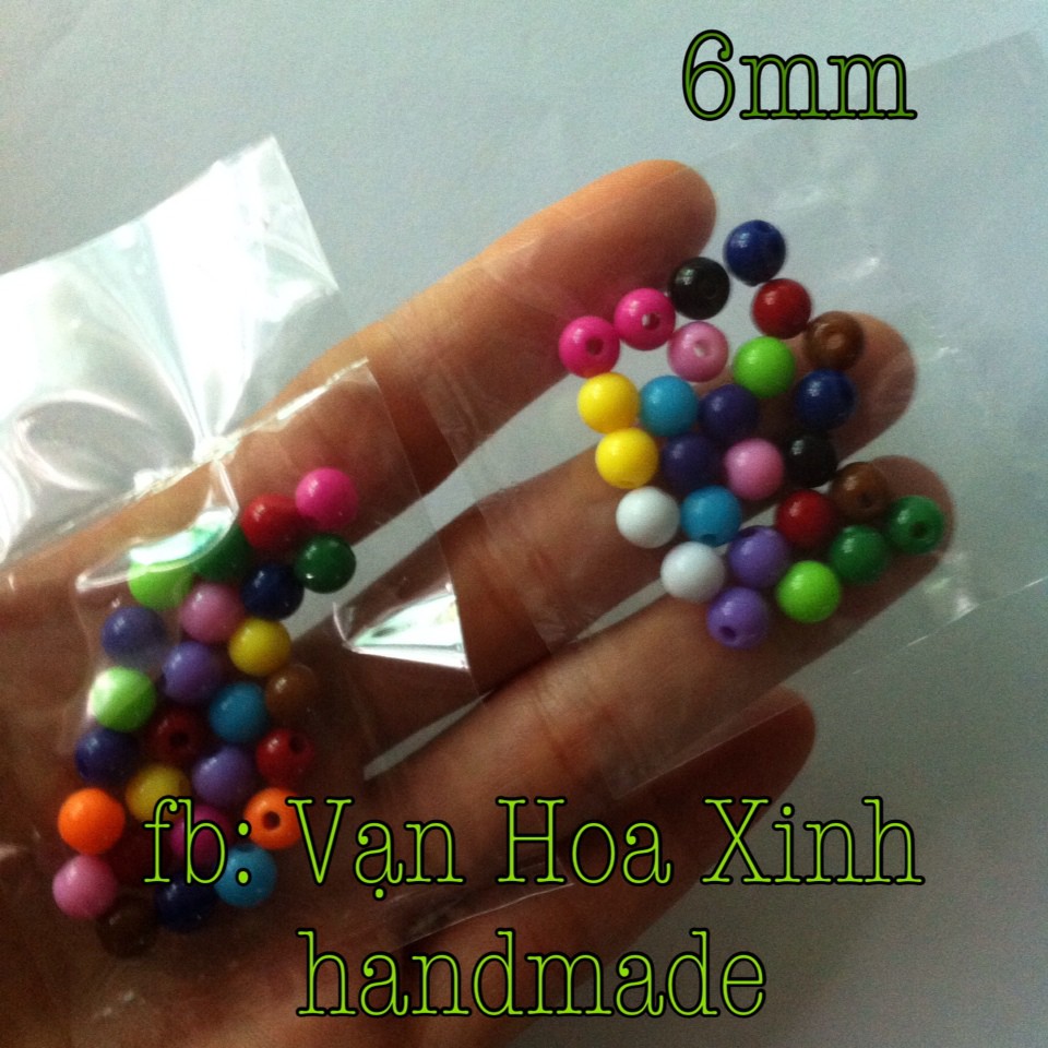 Hạt bẹt size 6-8mm (chọn mẫu) N60BT