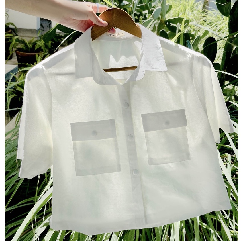 Áo sơ mi 2 túi Fabric Holic