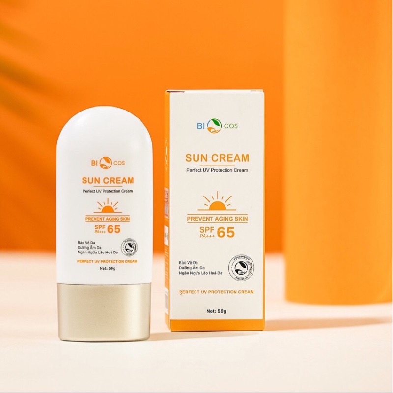 Kem Chống Nắng BIOCOS Sun Cream SPF65+++