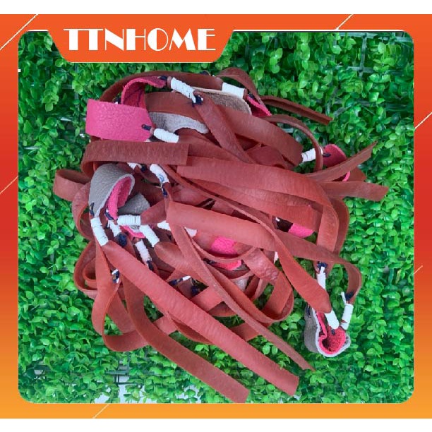 Dây ná cao su dây bắn sỏi đá dài 25cm dầy 2mm cột da cao cấp