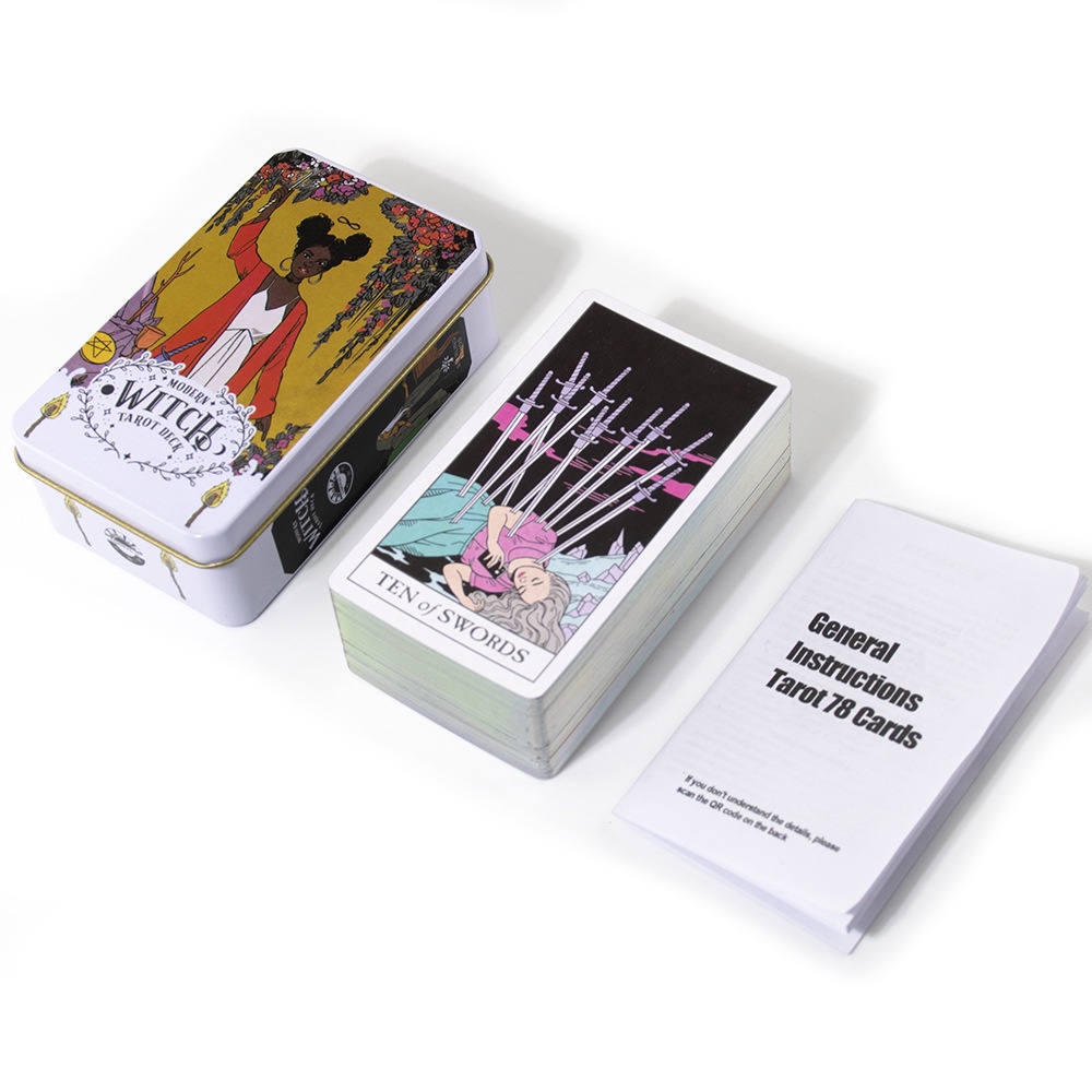 Bộ Bài Modern Witch Tarot Hộp Sắt