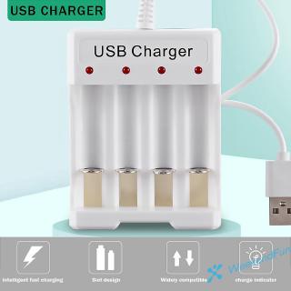 Bộ Sạc Pin Aa Aaa Với 4 Ô