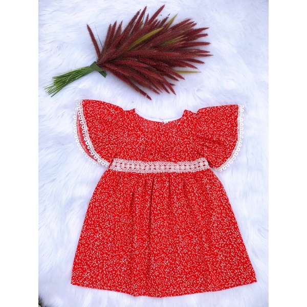 Đầm bông lụa mango