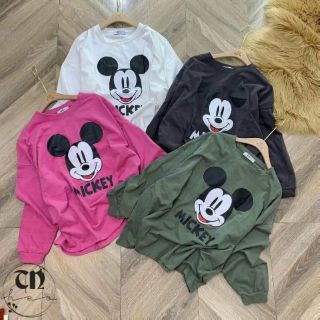 Áo micky tay dài