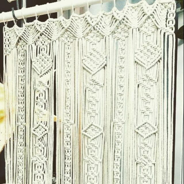 Rèm cửa macrame