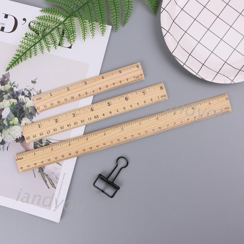 Thước đo có kích thước đo lường 15cm 20cm 30cm