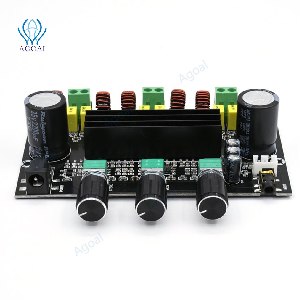 Bảng Mạch Khuếch Đại Âm Thanh Kỹ Thuật Số XH-M573 TPA3116D2 80W+80W+100W 2.1 TPA3116D2 1.2MHZ