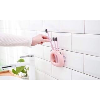 Giá treo bàn chải dán tường