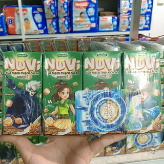 thùng 48 hộp sữa nuvi lúa mạch thạch ca cao 170ml