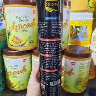 Keo xịt tóc Glorin đen 420ml