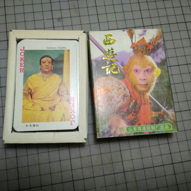Bộ bài Tây TÂY DU KÍ, bộ tú poker TÔN NGỘ KHÔNG Tam Quốc Diễn Nghĩa 54 lá in hình anime manga dễ thương độc đáo