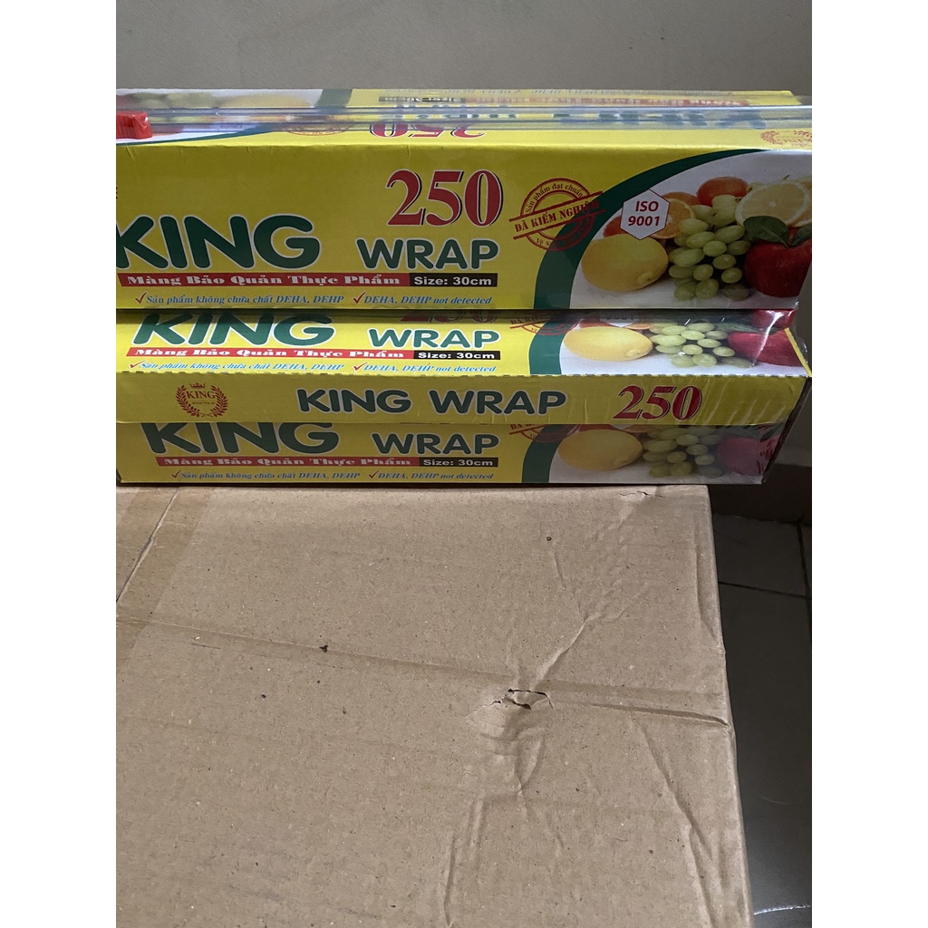 Màng bọc thực phẩm King kích thước 30cm an toàn sức khỏe