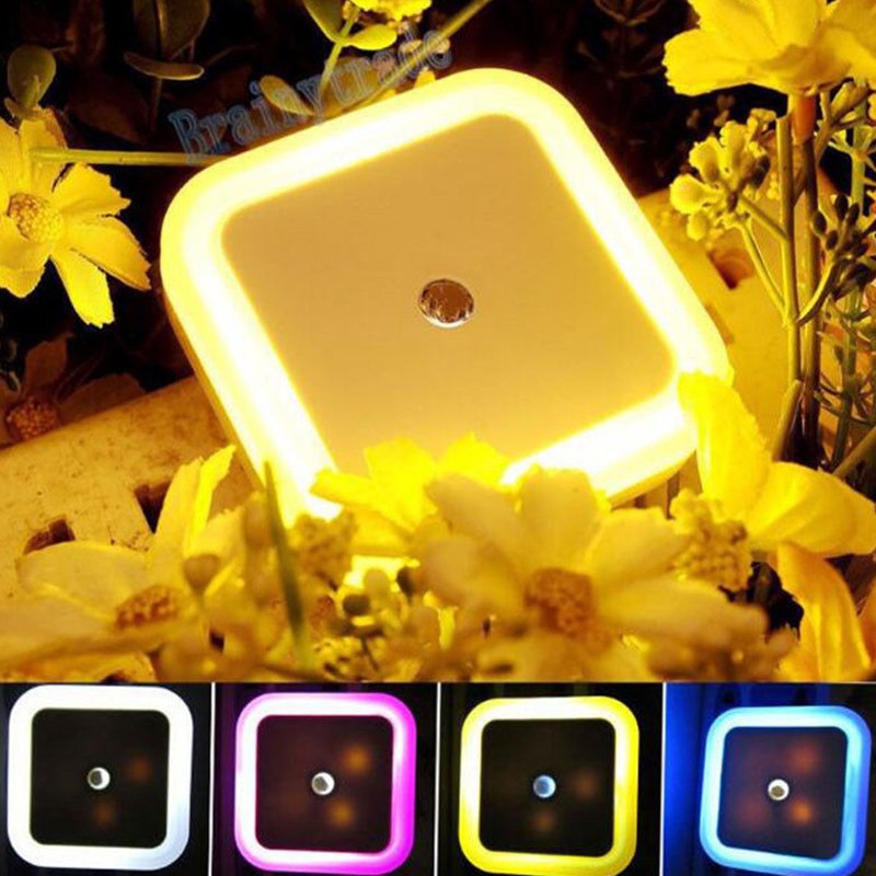 Đèn LED Hình Tròn Cảm Ứng Tự Động Tiết Kiệm Năng Lượng Trang Trí Phòng Ngủ