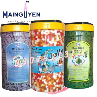 Thạch trái cây hạt Hàng Huy đủ loại hộp 2.5kg