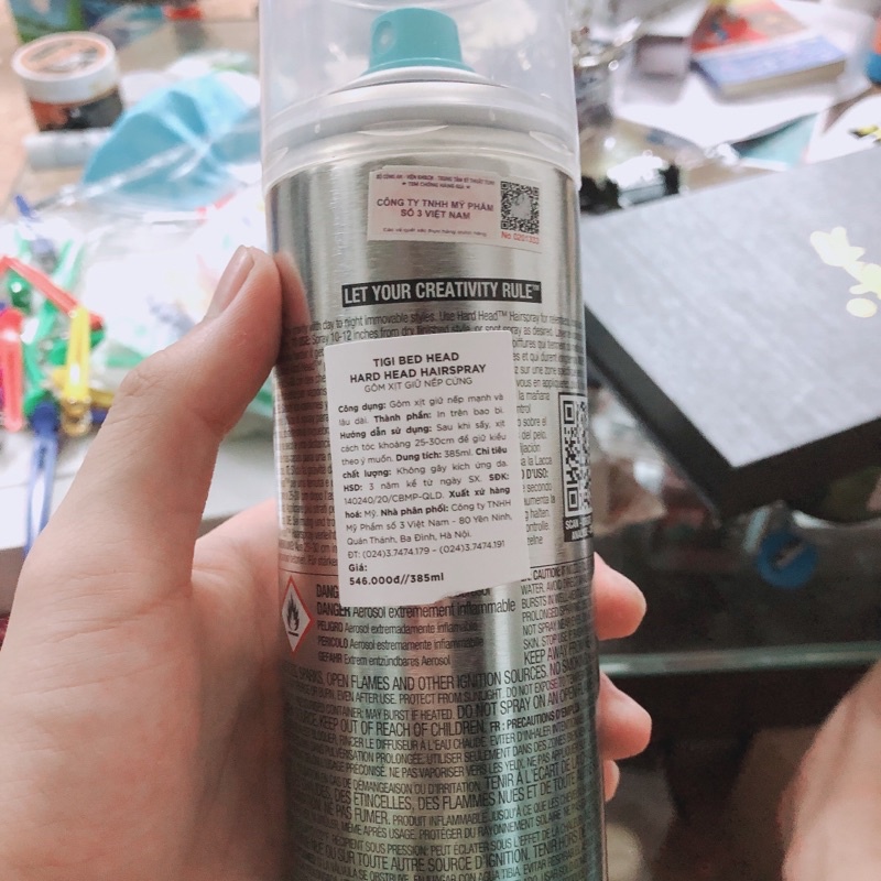 Gôm xịt tóc nam BED HEAD , keo giữ nếp TIGI mẫu mới 2021 385ml