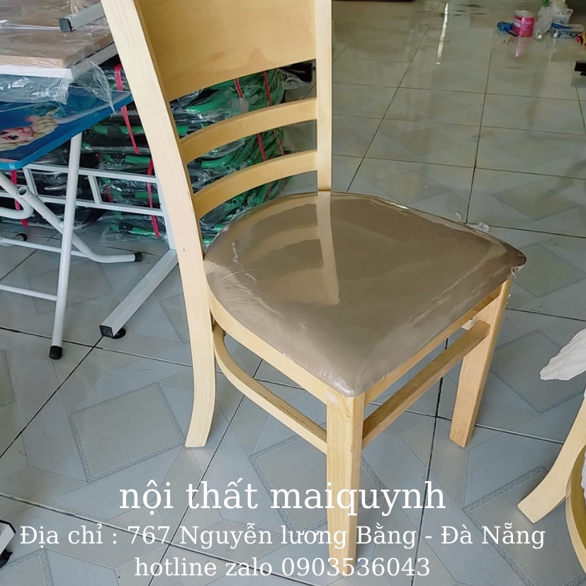 Ghế cà phê ghế cabin gỗ sồi