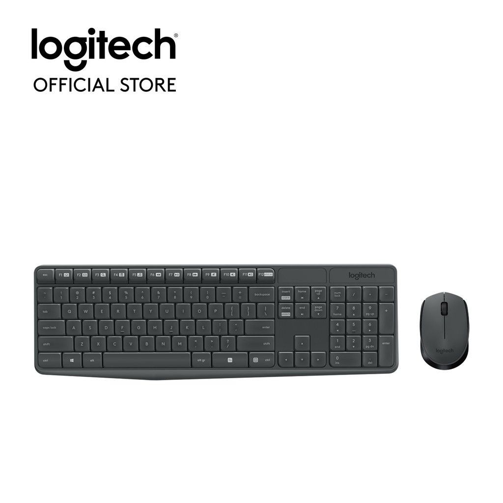 Bộ bàn phím chuột không dây Logitech MK235