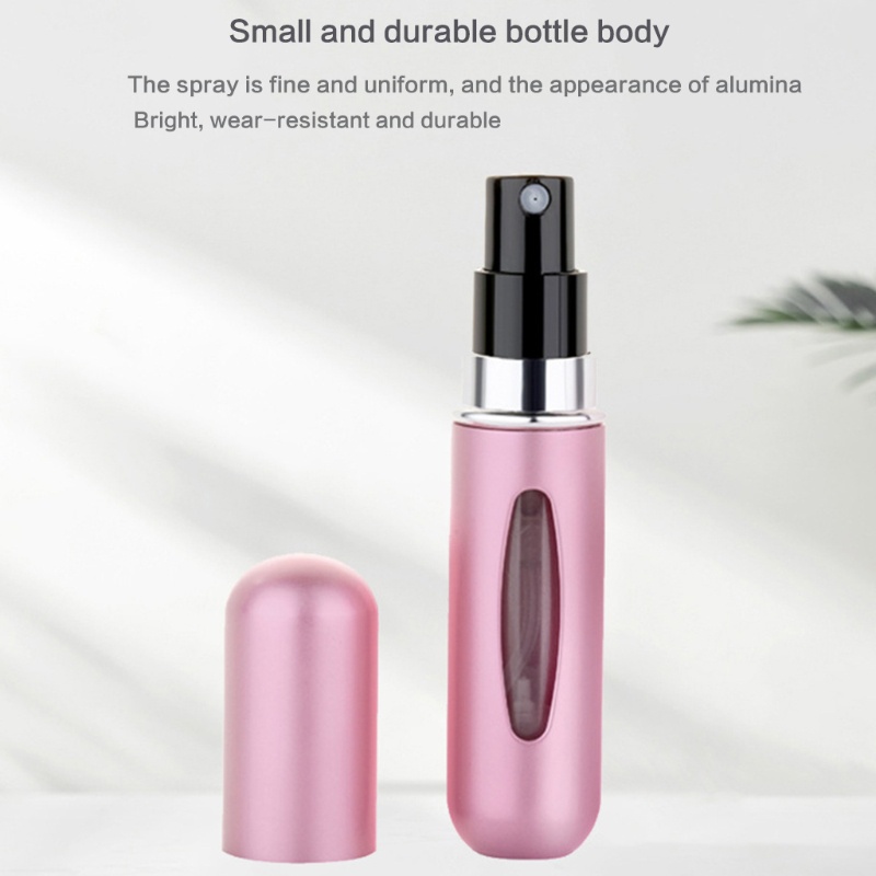 Set 10 Chai Rỗng 5ml Bằng Nhôm Đựng Mỹ Phẩm Tiện Dụng
