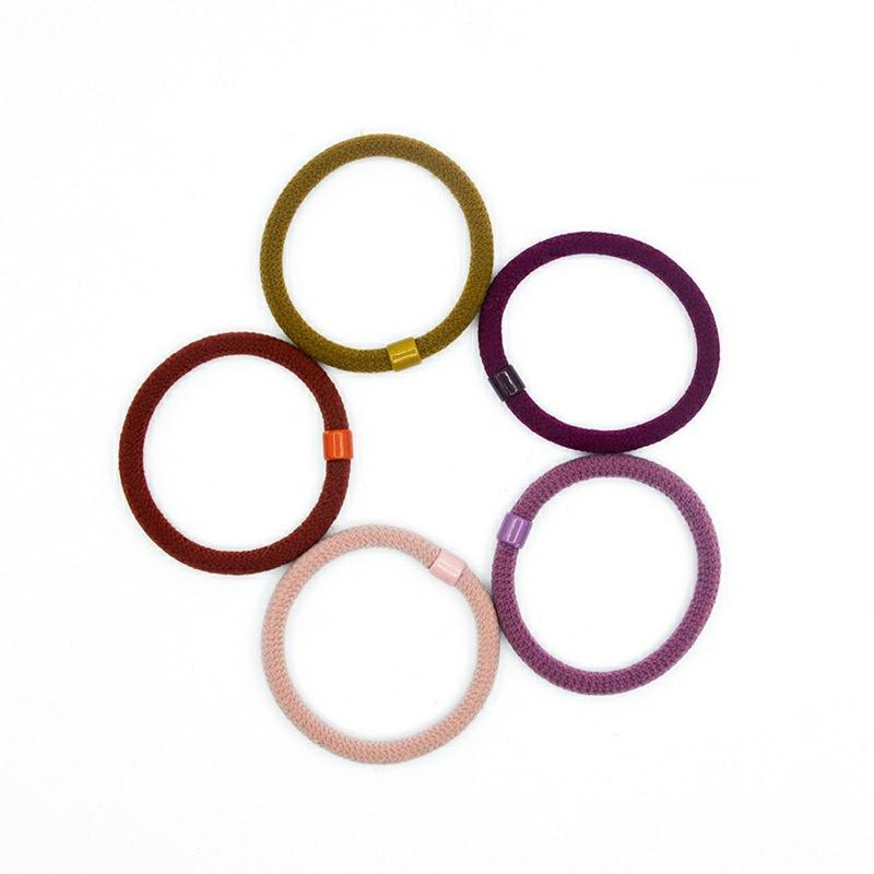 COMBO 5 DÂY TRÒN CỘT TÓC ĐƠN SẮC