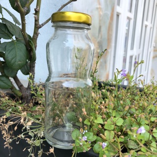 Chai thuỷ tinh 200ml gồm nắp thiếc