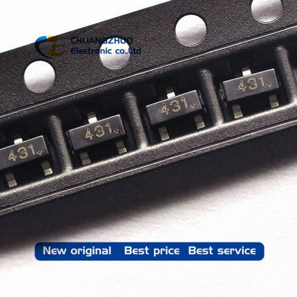 Bộ 1000 Linh Kiện Bán Dẫn Tl431A Tl431 Sot-23 Smd 0.5%