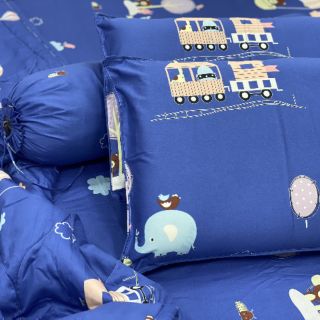 Bộ drap cotton hàn quốc 4 món 100% cotton