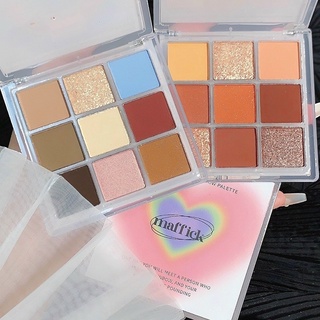 Bảng phấn mắt 9 ô maffick rainbow energy