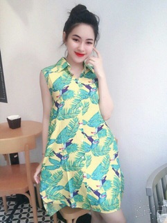 Váy cổ sơ mi