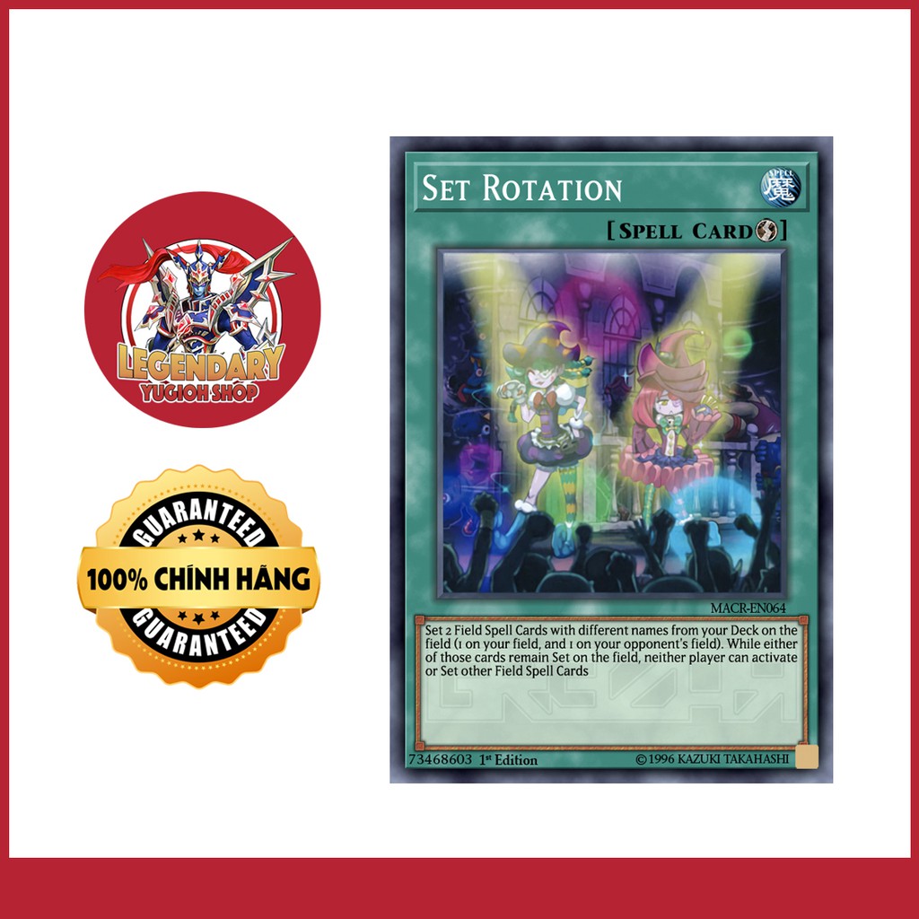 [EN][Thẻ Bài Yugioh Chính Hãng] Set Rotation