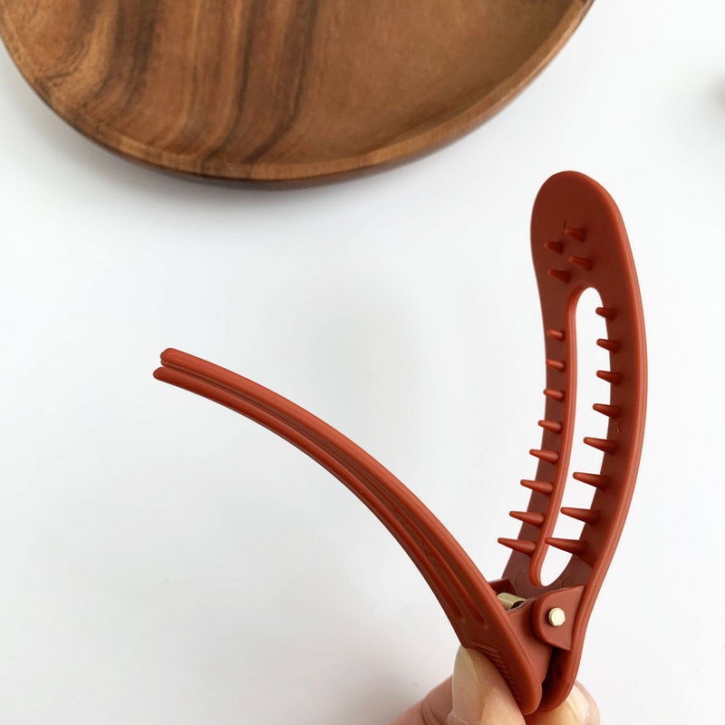 Kẹp tóc thiết kế đơn giản cỡ lớn phong cách Hàn Quốc xinh xắn