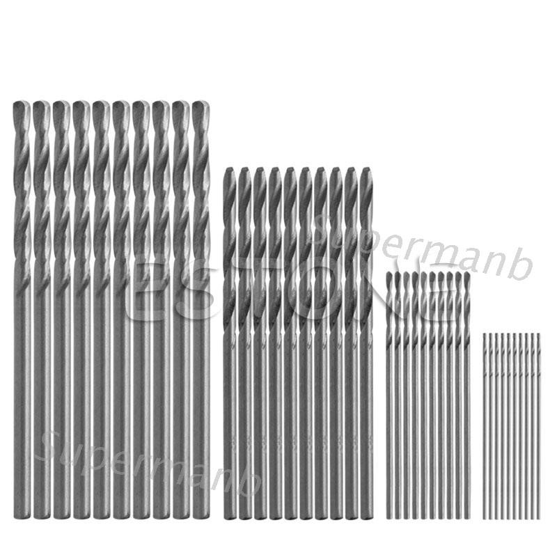 Bộ 40 Mũi Khoan Mini Hss 0.5mm-2.0mm